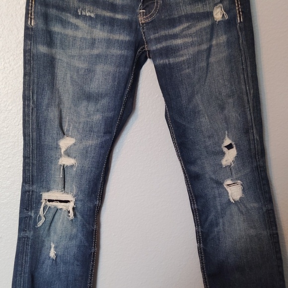 BKE Jake Denim Distressed Jeans Size 29 L - Picture 4 of 16